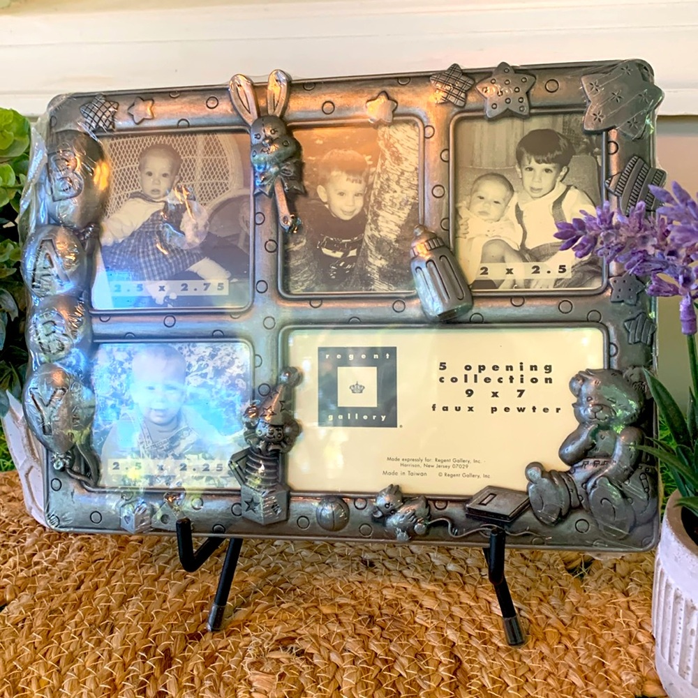 Vintage metal BABY frame, New in packaging